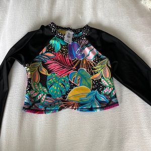 Target swimsuit top. Size 7/8 girls (kids) floral pattern